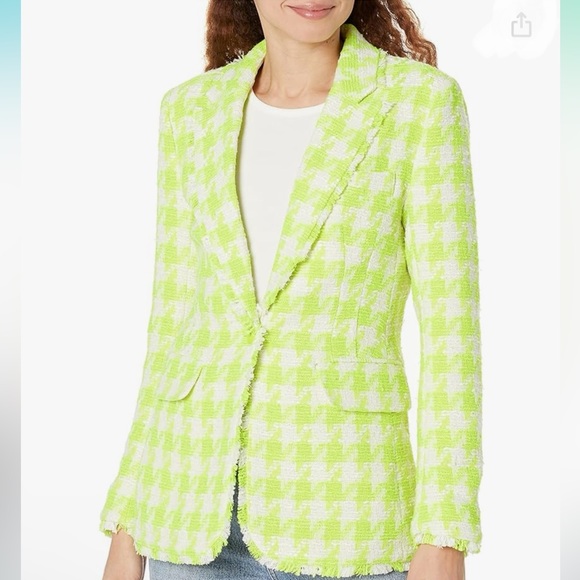 STEVE MADDEN
Women's Harlow Houndstooth Tweed Blazer Size Small - Picture 3 of 11